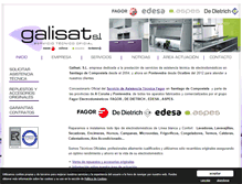 Tablet Screenshot of galisat.com